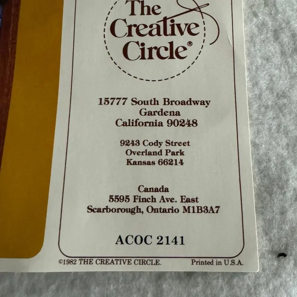 Gingerbread House Longstitch Embroidery Kit Christmas Creative Circle 2181